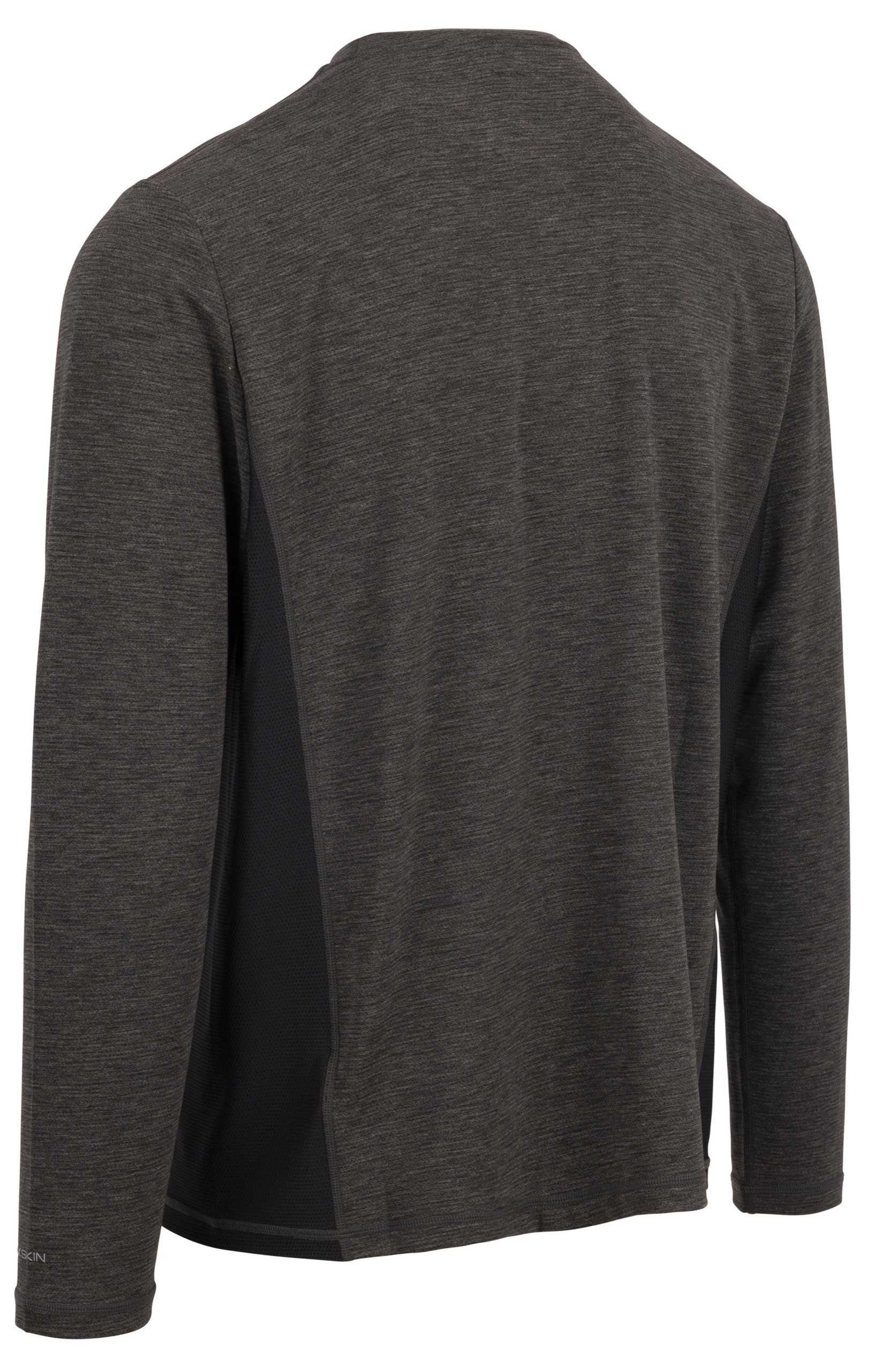 Langærmet overdel Charlie, herre, Dark Grey Marl