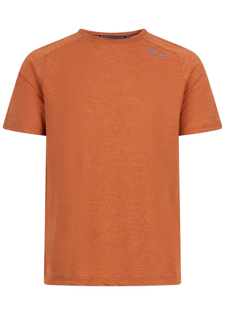 T-shirt Conall, herre, Burnt Orange Marl