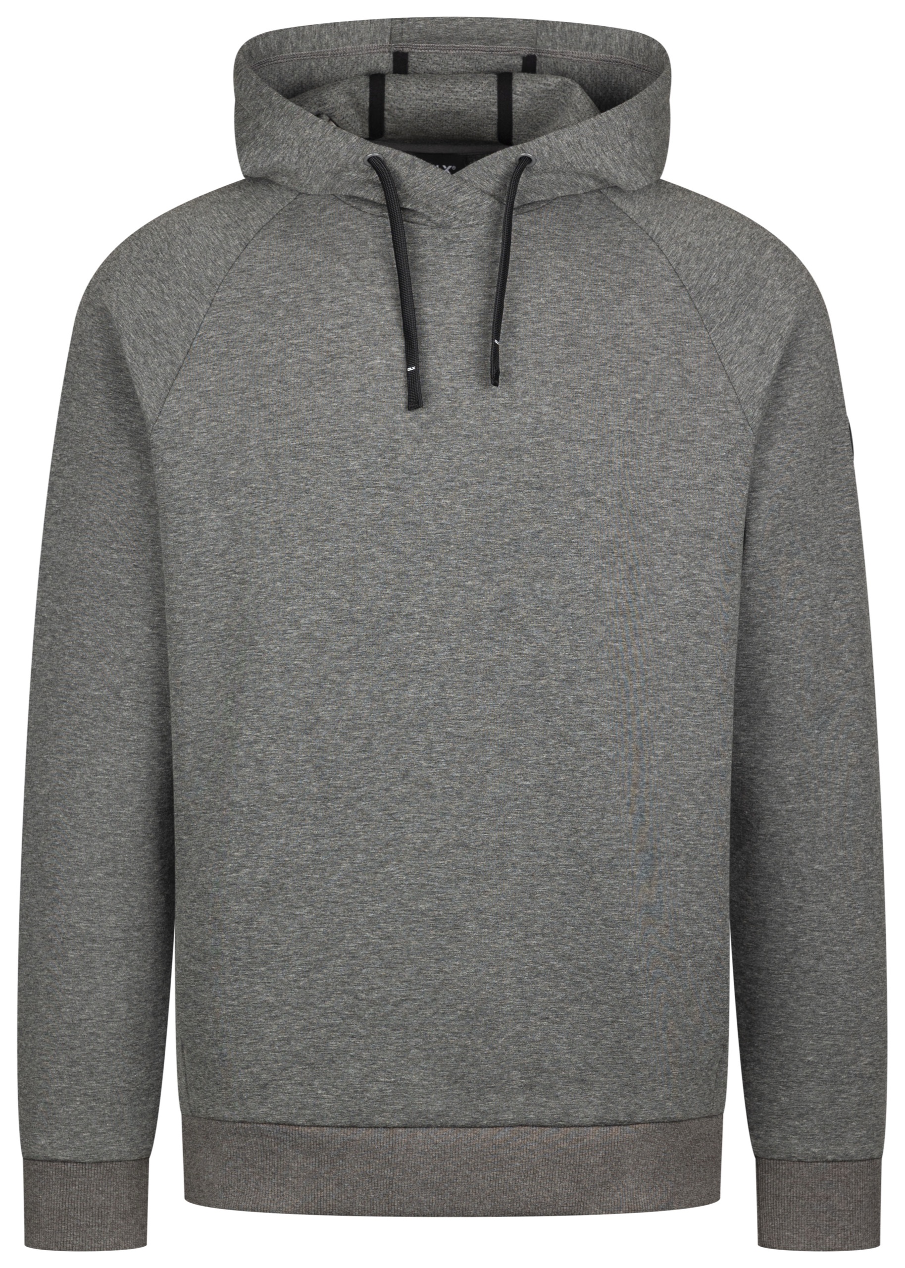 Langærmet overdel David, herre, Grey Marl
