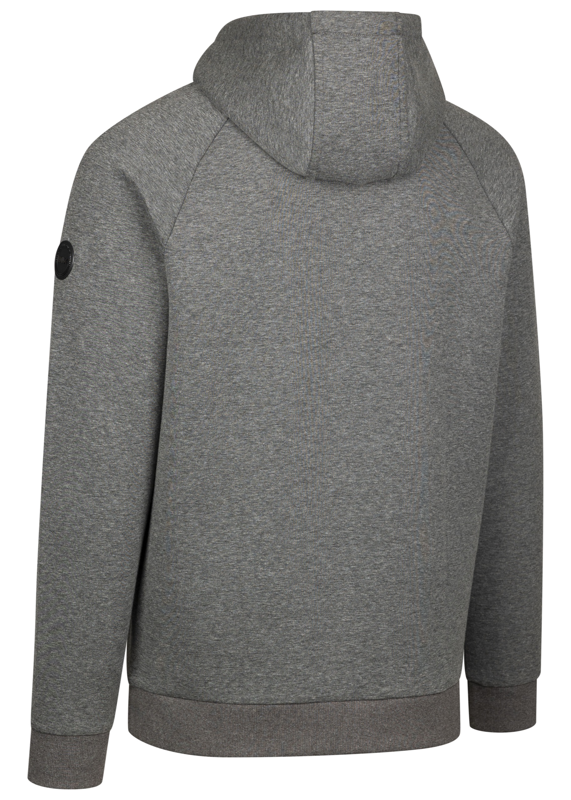 Langærmet overdel David, herre, Grey Marl
