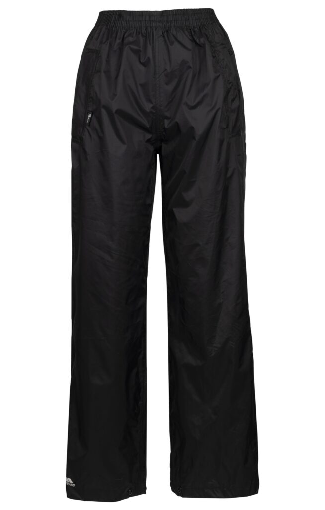 Regnbukser Qikpac Pant Female, dame, Black