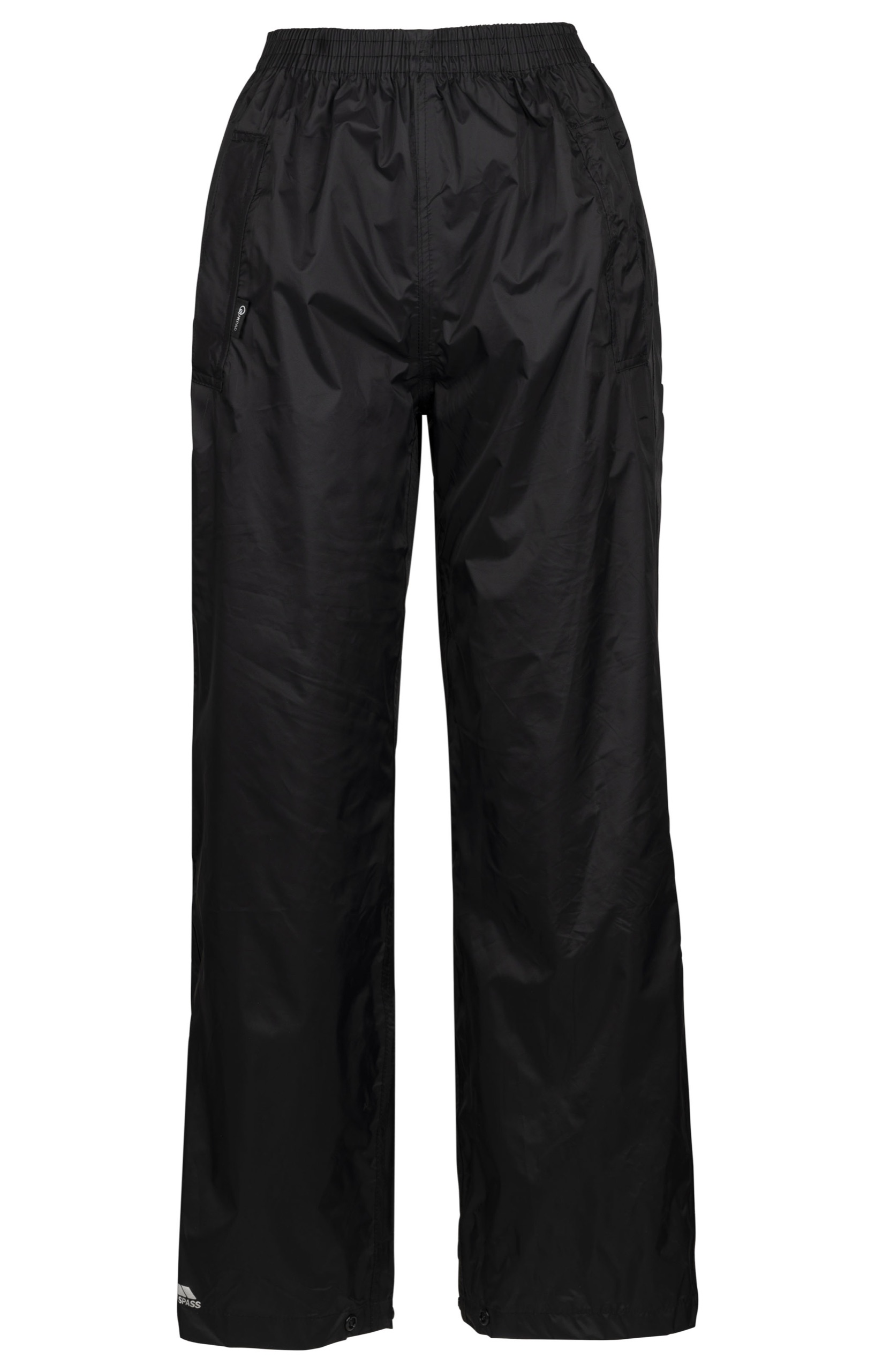 Regnbukser Qikpac Pant Female, dame, Black