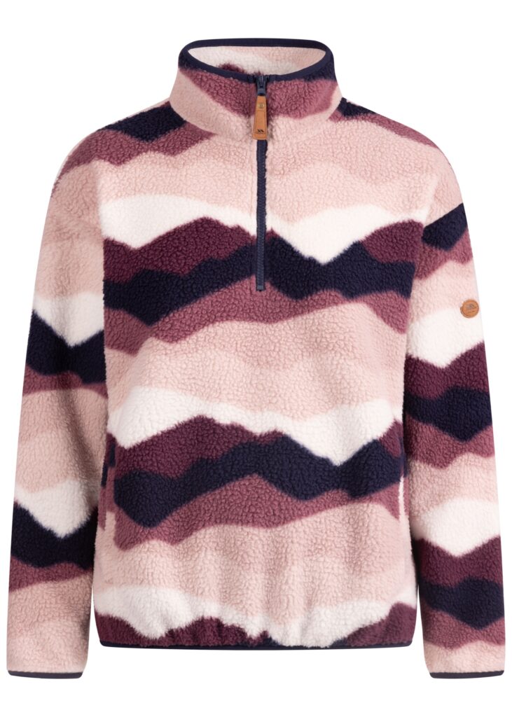 Fleecetrøje Ovie, dame, Mountain Print