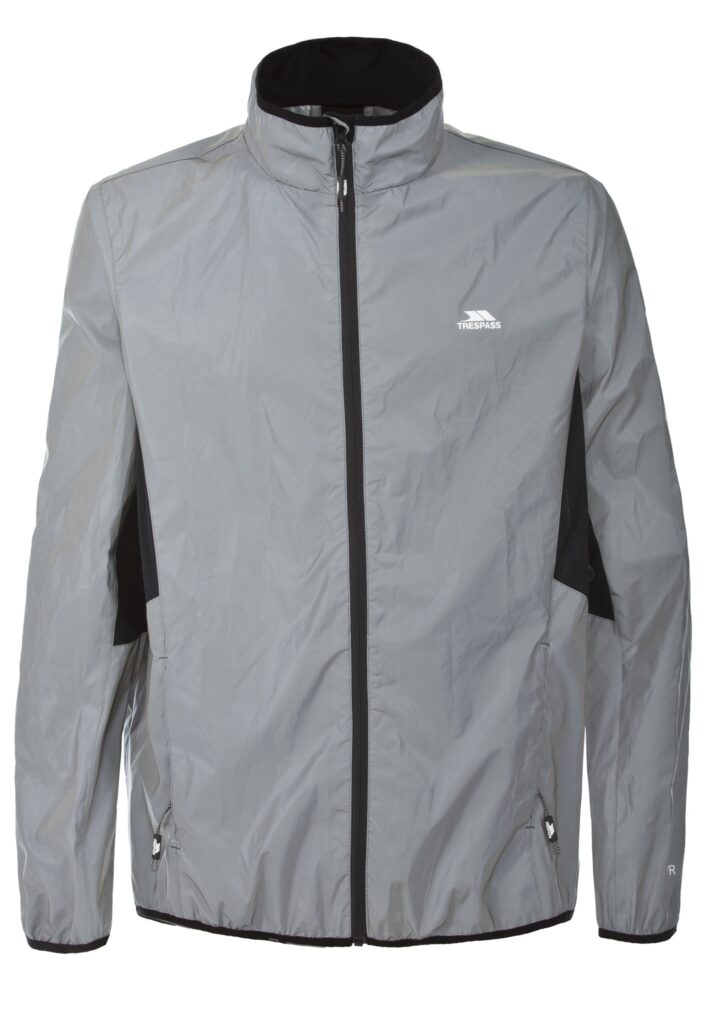 Regnjakke Zig, herre, Silver Reflective