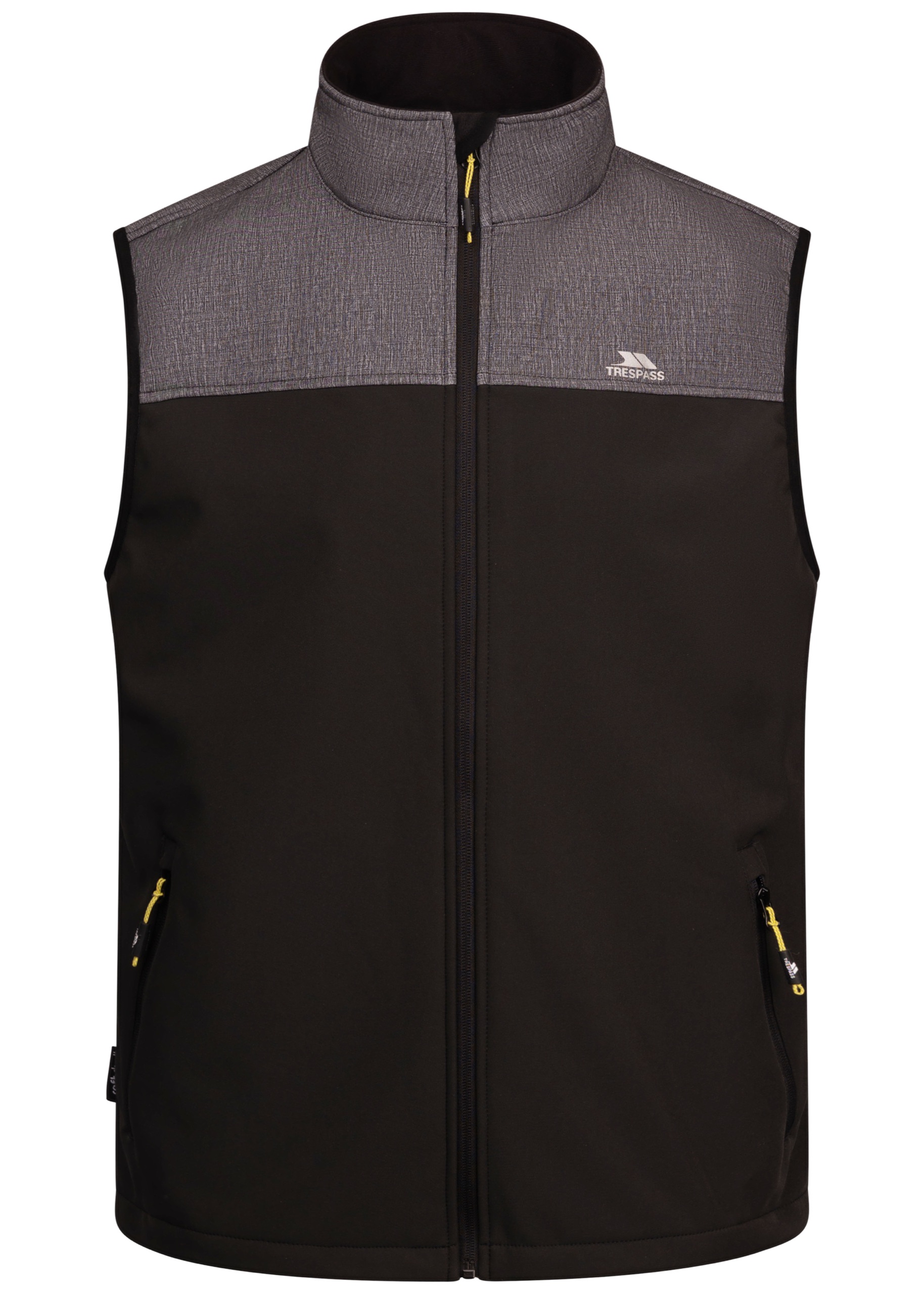 Vest Abbott Gilet, herre, Dark Grey Marl