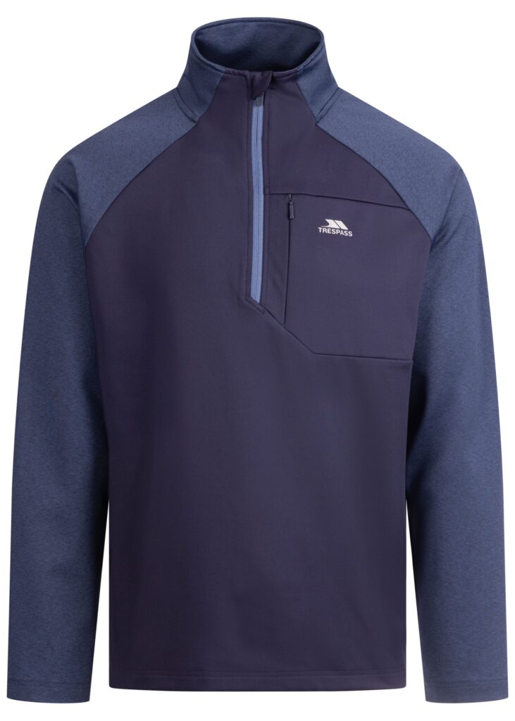 Langærmet overdel Eric, herre, Navy Marl
