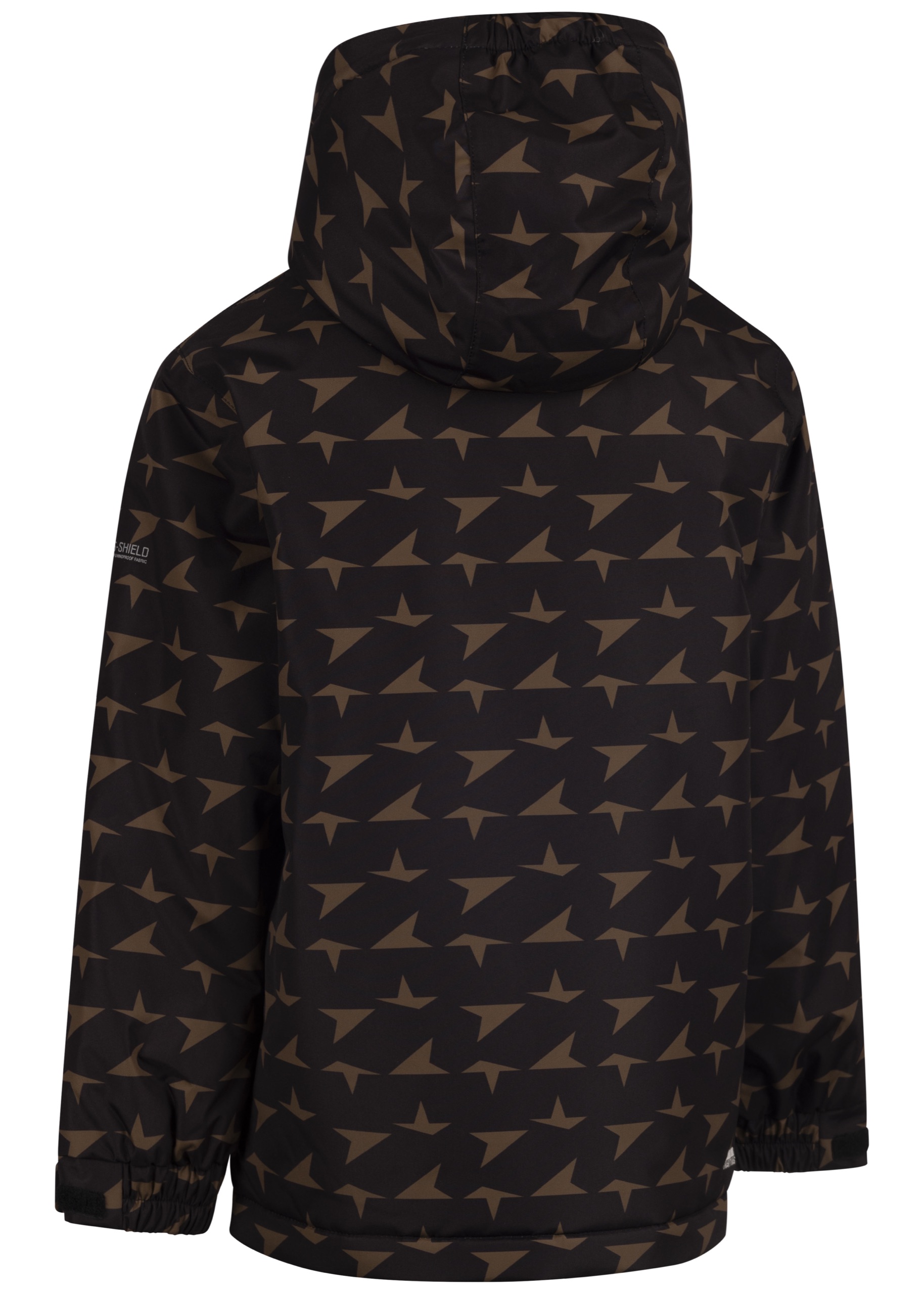 Regnjakke Belbay, dreng, Black