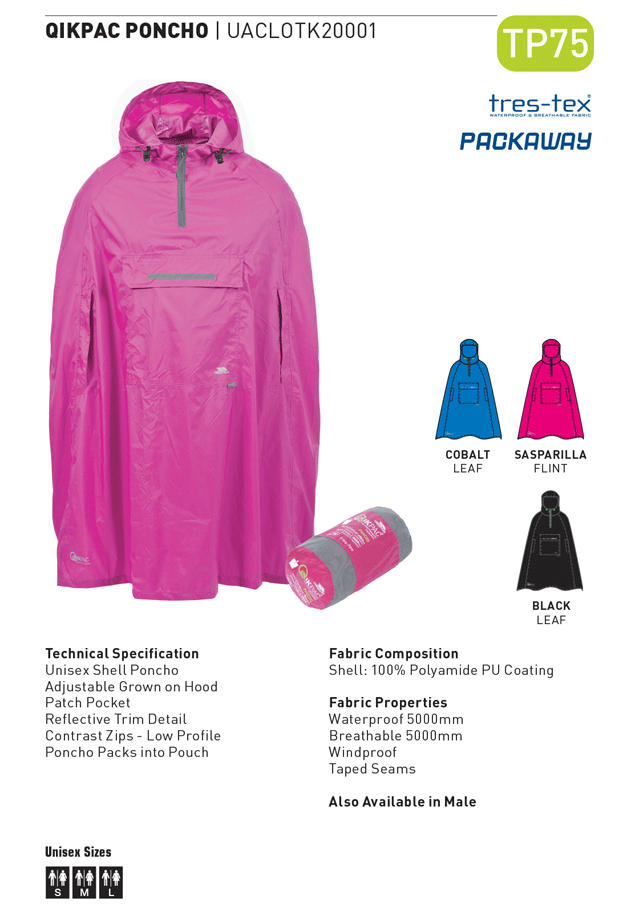 Poncho qikpac