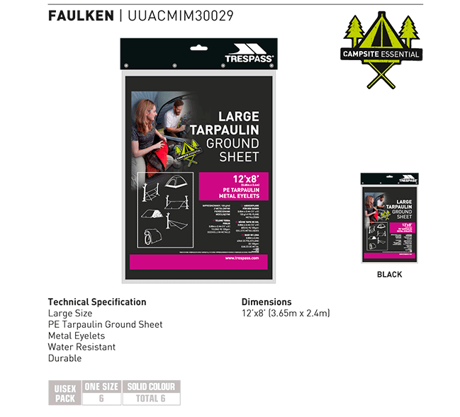 presenning underlag faulken